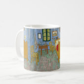 Mug La chambre à coucher par Vincent van Gogh (Devant gauche)