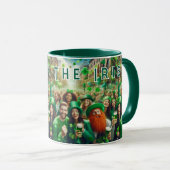 Mug La chance de la fête irlandaise (Devant droit)