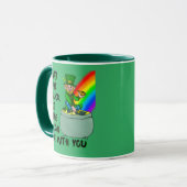 Mug La chance de l'irlandais St Patrick's (Devant gauche)