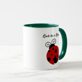 Mug La chance est un joli dessin de Ladybug (Devant droit)