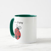 Mug La chance est un joli dessin de Ladybug (Devant gauche)