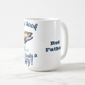 Mug "La chance peut frapper le poisson, mais l'habilet (Devant droit)