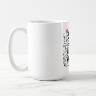 Mug La chanson de la vie commence avec Maman