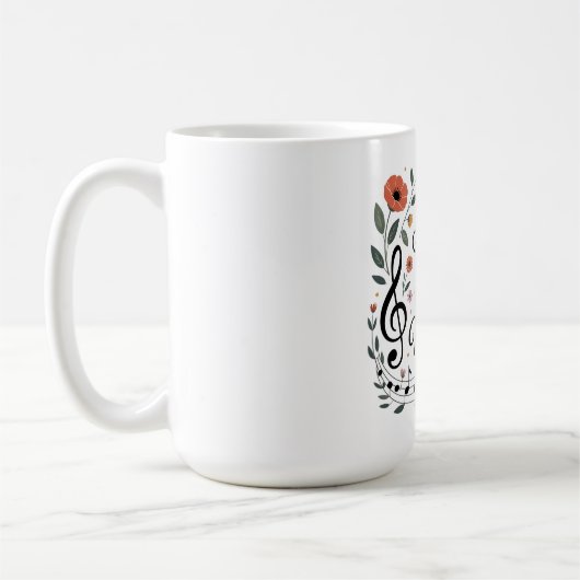 Mug La Chanson De La Vie Commence Avec Mère (Gauche)