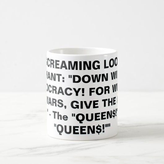 MUG LA CHANT DE LOOSER$ SCREAMING (Centre)