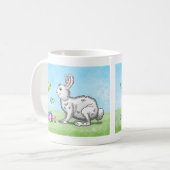 Mug La chasse aux œufs du lapin de Pâques (Devant gauche)