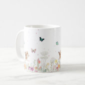 Mug La chasse aux papillons (Devant gauche)