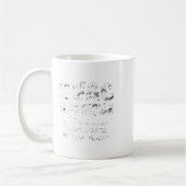 Mug La Chemise Technicienne Hvac Correspond À La Corbe (Gauche)