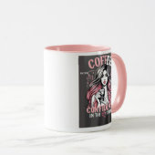 Mug La chica del café (Devant droit)