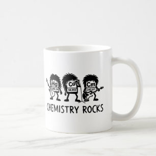 Mug La chimie déchire le groupe de rock scientifique