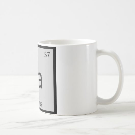 Mug La - Chimie des Llamas Tableau Périodique Élément (Droite)
