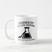 Mug La chimie est comme la Cuisine (Gauche)