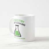 Mug La chimie est comme la Cuisine (Devant gauche)