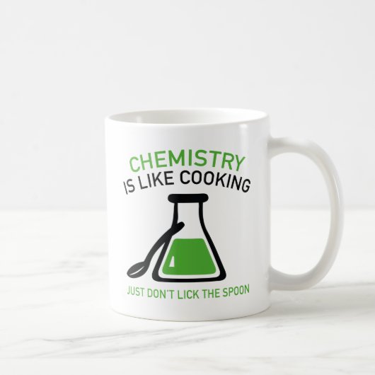 Mug La chimie est comme la Cuisine (Droite)