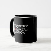 Mug la chimie est ma passion drôle les citations de ch (Devant gauche)