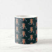 Mug La chouette de sagesse et de fleurs (Centre)