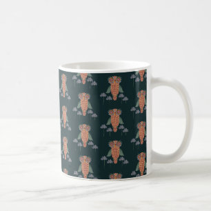 Mug La chouette de sagesse et de fleurs
