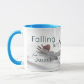 Mug La chute dans vous attaquent (Gauche)