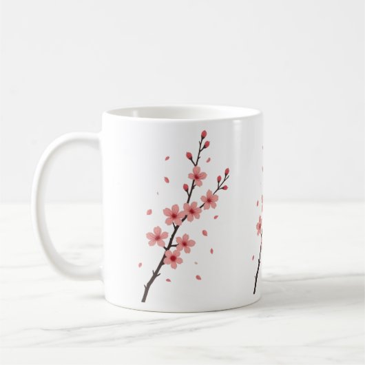 Mug La chute des fleurs de Sakura (Gauche)