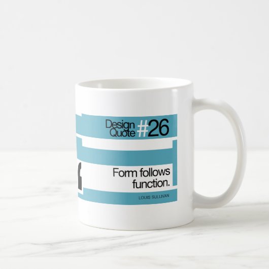 Mug La citation #26 de conception - formez suit la (Droite)