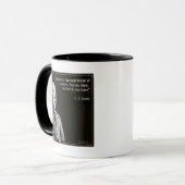 Mug La citation de CS Lewis "Mon Dieu" (Devant gauche)