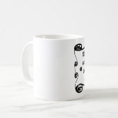 Mug La citation de Shakespeare, savent ce que nous (Devant gauche)
