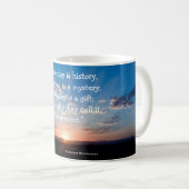 Mug La citation d'Inspriational est aujourd'hui un (Devant droit)