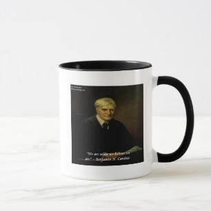 Mug La citation "Qui nous sommes" de Benjamin Cardozo