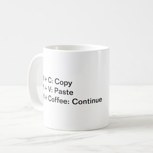 Mug La clé du café (Devant gauche)