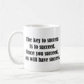 Mug La clé du succès (Gauche)