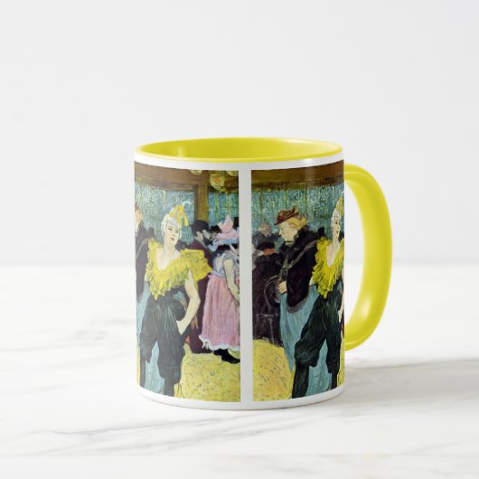 Mug La Clownesse (clown) Cha-U-Kao par Toulouse Lautre (Devant droit)