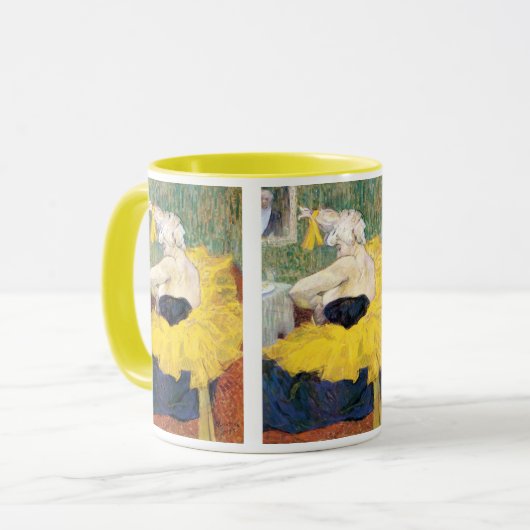 Mug La Clownesse (clown) Cha-U-Kao par Toulouse Lautre (Devant gauche)