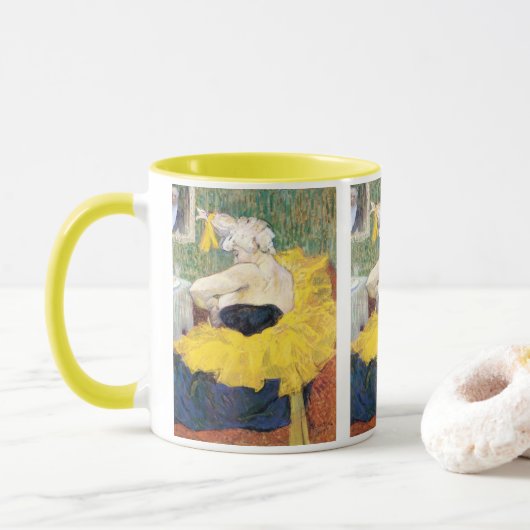 Mug La Clownesse (clown) Cha-U-Kao par Toulouse Lautre (Avec donut)