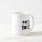 Mug La Cohérence Est La Clé Du Succès (Devant droit)