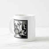 Mug La collection "de bouledogue anglais" (Devant gauche)
