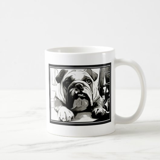 Mug La collection "de bouledogue anglais" (Droite)
