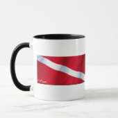 Mug La collection de drapeau de piqué (Gauche)