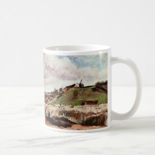 Mug La colline de Montmartre avec carrière par Vincent