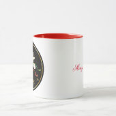 Mug La Colombe Blanche Propage La Paix Sur Terre (Centre)