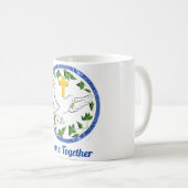 Mug La colombe de la paix (Devant droit)