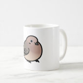 Mug La colombe en deuil de Chubby (Devant droit)