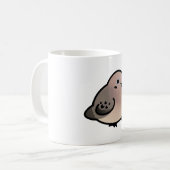 Mug La colombe en deuil de Chubby (Devant gauche)