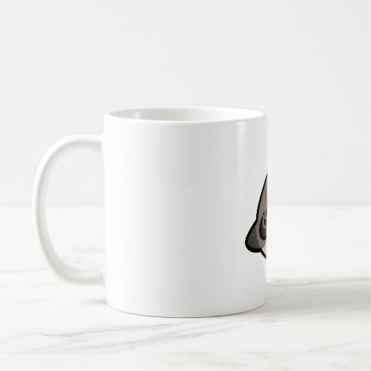 Mug La colombe en deuil de Chubby (Gauche)