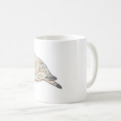 Mug La colombe en deuil de Chubby (Devant droit)