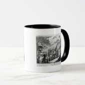 Mug La comète de Halley observée en 1759 par Cassini (Devant droit)