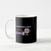 Mug La communication est ma Sensibilisation sur l'auti (Gauche)