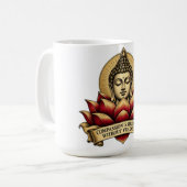 Mug La compassion est la force sans violence Dhammapad (Devant gauche)