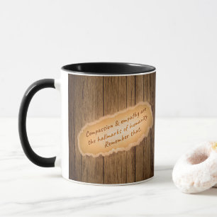 Mug La compassion et l'empathie sont les marques de l'