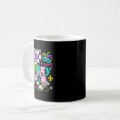 Mug La conception de carnaval Mardi Gras de La Weezy A (Devant gauche)