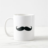 Mug La conception de moustache (Gauche)